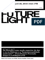FutureLight - Testo Junkie - Paul Preciado