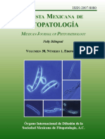 revista Fitopatologia mexicana 1.2020