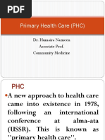 Primary Health Care (PHC)