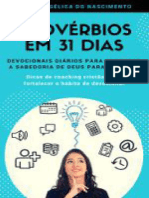 Provérbios em 31 Dias - Devocionais Diários para Alcançar A Sabedoria de Deus para Sua Vida PDF