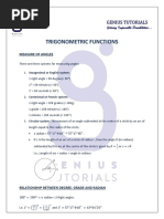 Trigonometric Functions