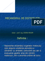 Mecanism Distributie