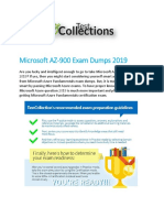 Microsoft AZ-900 Exam Dumps 2019
