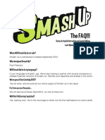 Smash Up FAQ