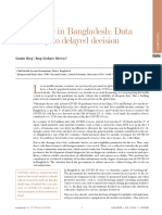 COVID-19 in Bangladesh: Data Deficiency To Delayed Decision: Samin Huq, Raaj Kishore Biswas