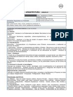 Arquitectura IA Programa 2019 PDF