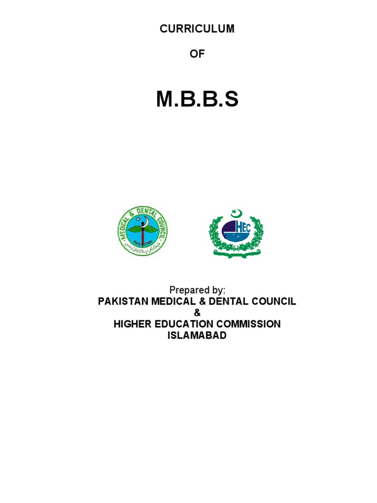 MBBS Syllabus (PMDC) Metabolism Heart