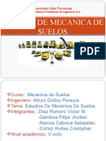 Estudios de Mecanica de Suelos 1