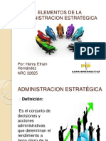 Elementosdelaadministracionestrategica 140821015346 Phpapp02