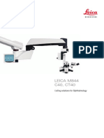 Leica M844 C40, CT40: Ceiling Solutions For Ophthalmology