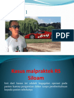 Kasus Malpraktek RS Siloam