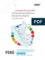 II Informe Nacional Voluntario Peru - Ceplan 20200616
