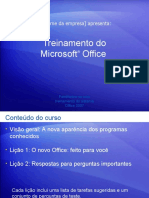 Treinamento Do Microsoft® Office
