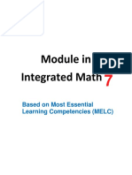 Module in Integrated Math 7 PDF