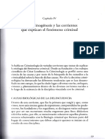 Síntesis de La Criminología - Capitulo 04 PDF