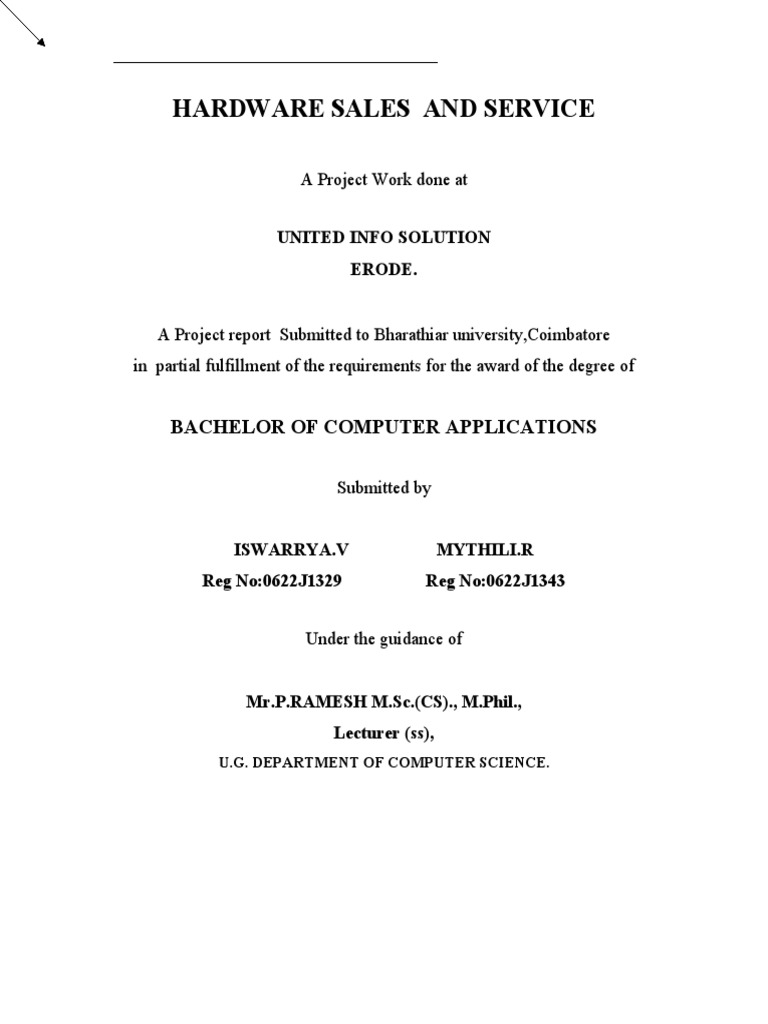 Computer Hardware Sales System | PDF | Software Testing | Feasibility Study