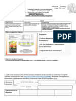 Alimentos Procesados y Transgénicos