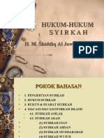 Hukum-Hukum Syirkah