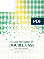 Scales & Arpeggios For Double Bass - Rehearsal Edition