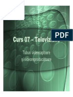 Curs 07 - Televiziune PDF