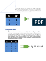 Compuertas Logicas Con Su Tabla y Su Diagrama