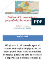 Curs2-Politica UE în proximitatea geografică și Parteneriatul Estic