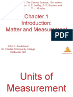 Matter and Measurement: T. L. Brown H. E. Lemay B. E. Bursten and C. J. Murphy