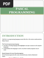 Pascal Programming