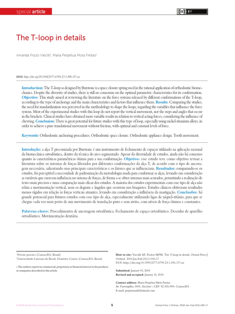 The T-Loop in Details PDF | PDF | Natureza | Ensino de Matemática