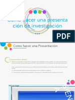 Como Hacer Una Presentación INTRO