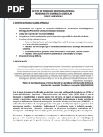 Guía de Aprendizaje Introducción Metodología de La Investigación