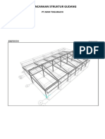 Desain Struktur Gudang PT - NHM TOGURACHI