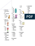 Name: Class: A. Choose The Correct Answer by Crossing A, B or C! B. Translate (Terjemahkan) in Indonesia!