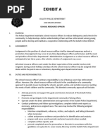 Duluth Police Department School Resource Officer Description
