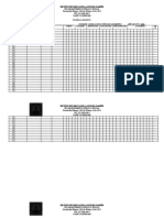 Planilla de notas Institución Educativa Antonio Nariño