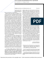 The Oslo Accords Internationa PDF