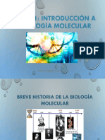 Clase 1. Hitos de La Biología Molecular PDF