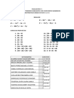 Evaluacion # 1 - Octavo 2