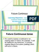 Future Continuous Tense Guide