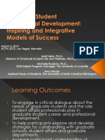 Graduate Student Professional Development Success and Cases