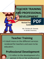 Teacher Training Program (PNU)