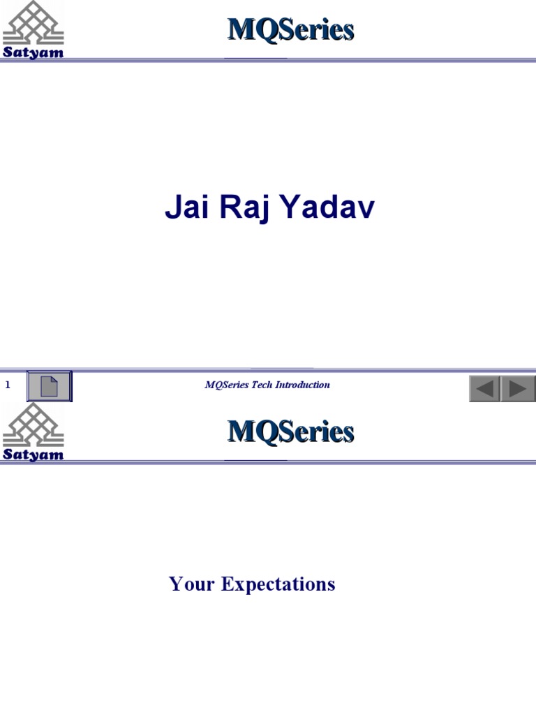 Introduction to MQSeries Messaging | PDF | Data Management | Operating ...