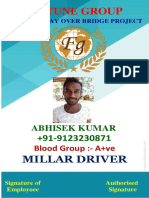 Millar Driver: Abhisek Kumar