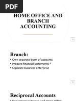 Interbranch Accounting Transactions Guide | PDF | Cost Of Goods Sold ...