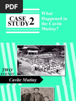 Case Study: What Happened in The Cavite Mutiny?