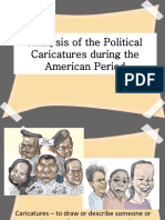 Analysis of Political Caricatures in Early American-Era Philippines