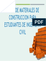 Materiales de Construcción Clase 1