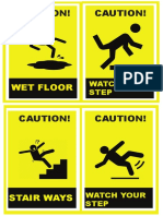 Caution! Caution!: Wet Floor