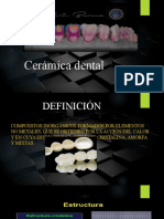 Cerámicas dentales: composición, clasificación y aplicaciones