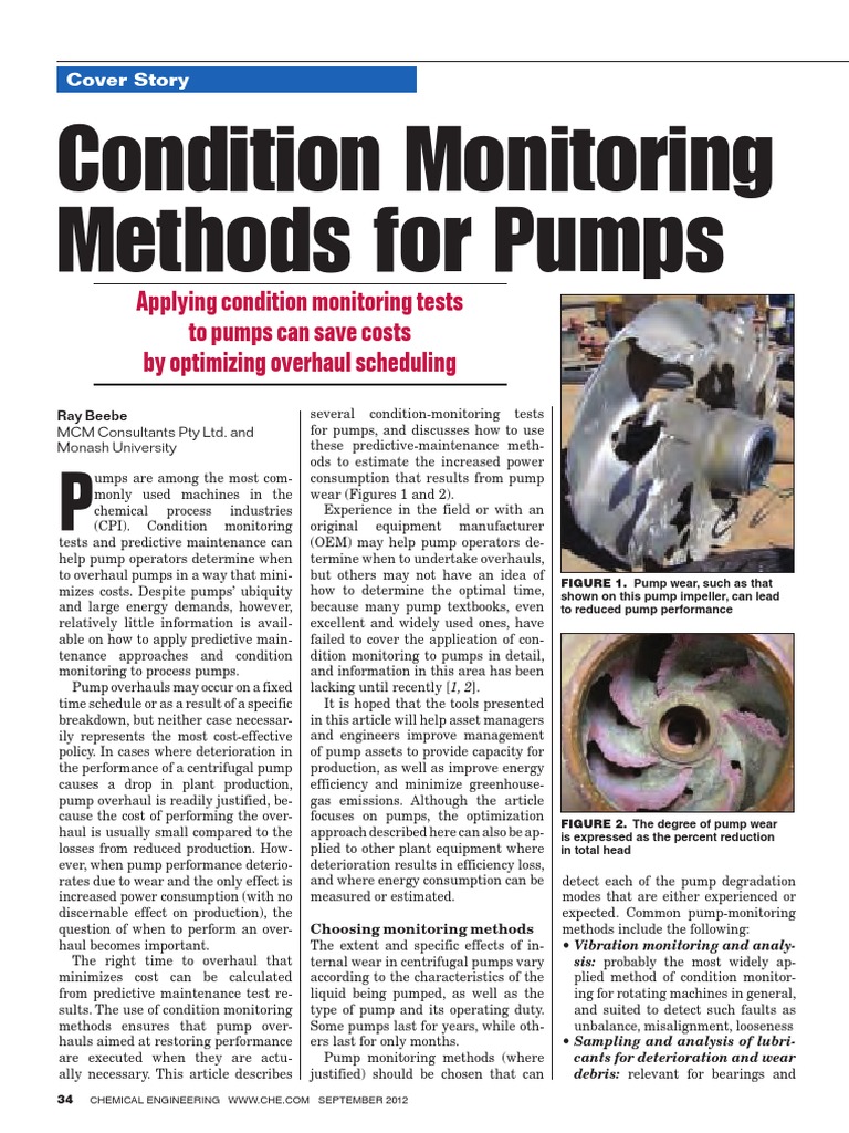 Pump Maintenance for Engineers | PDF | Pump | Mechanical Engineering